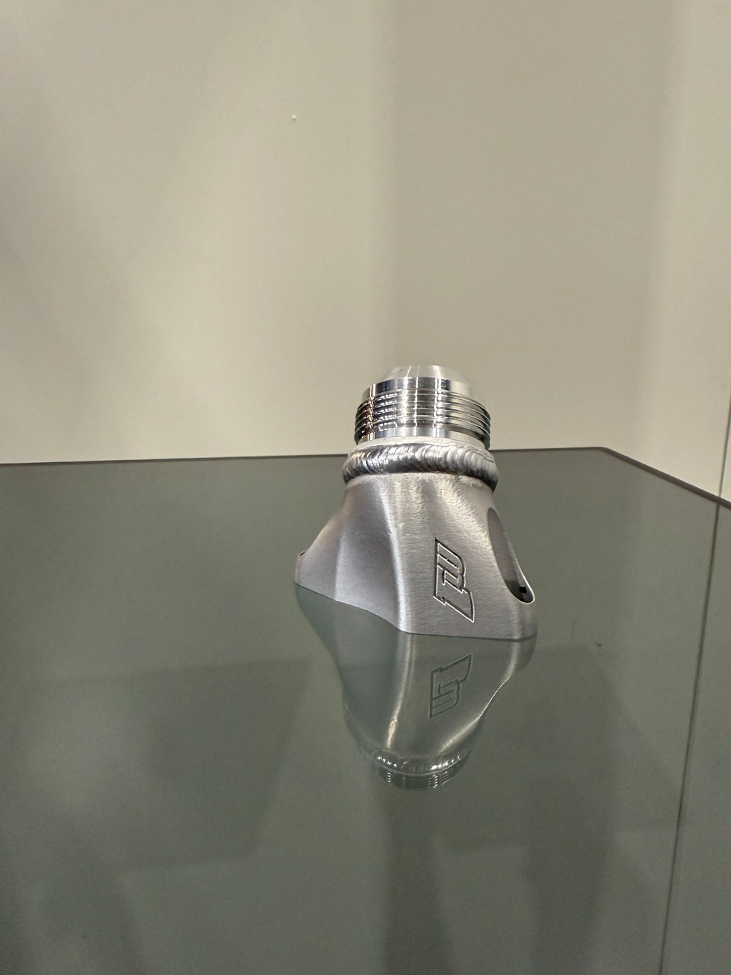 Ford Barra Compact Water Outlet Adaptor – 3D Printed Aluminium