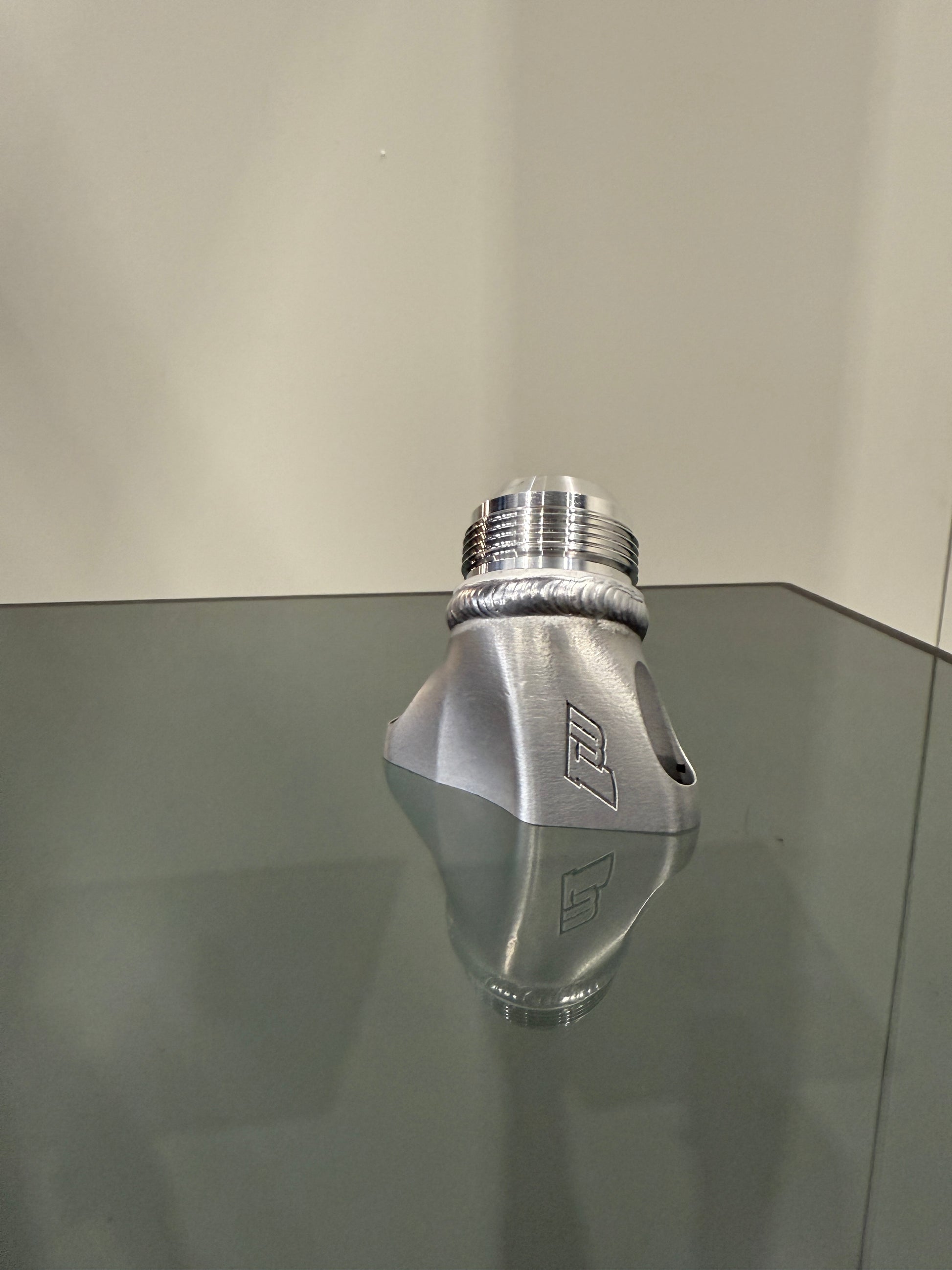 Ford Barra Compact Water Outlet Adaptor – 3D Printed Aluminium