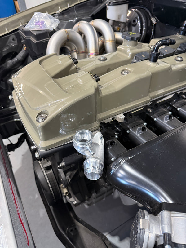 (Ford) Barra Compact Water Outlet Adaptor With Filler Neck