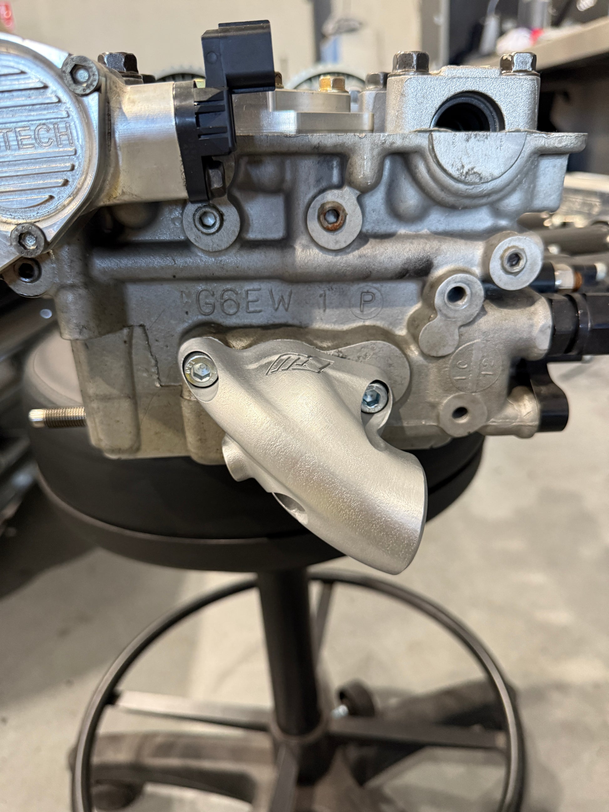 Mitsubishi 4G63 RWD Water Outlet Adaptor – 3D Printed Aluminium