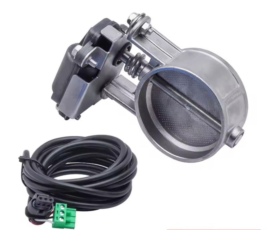 3" Electric exhaust cutout valve