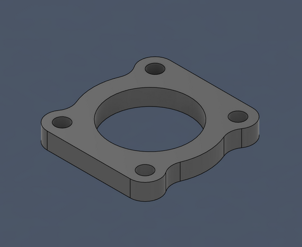RE-5 Exhaust Head Flange Stainless Steel