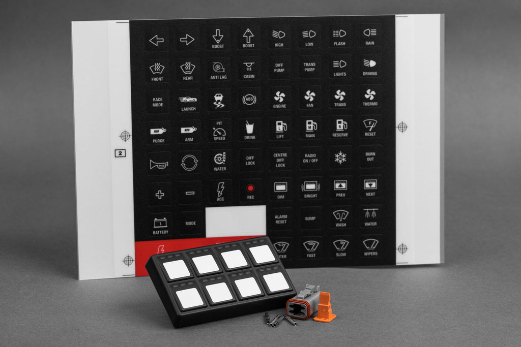 Emtron KV12 and 8 Button Keypad